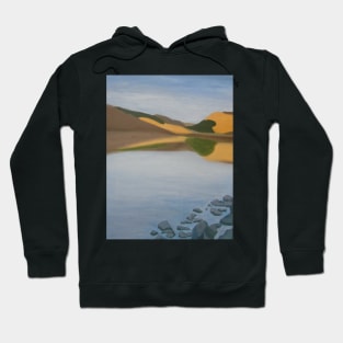 Loch Earn, Perth & Kinross, Scotland - oil painting Hoodie